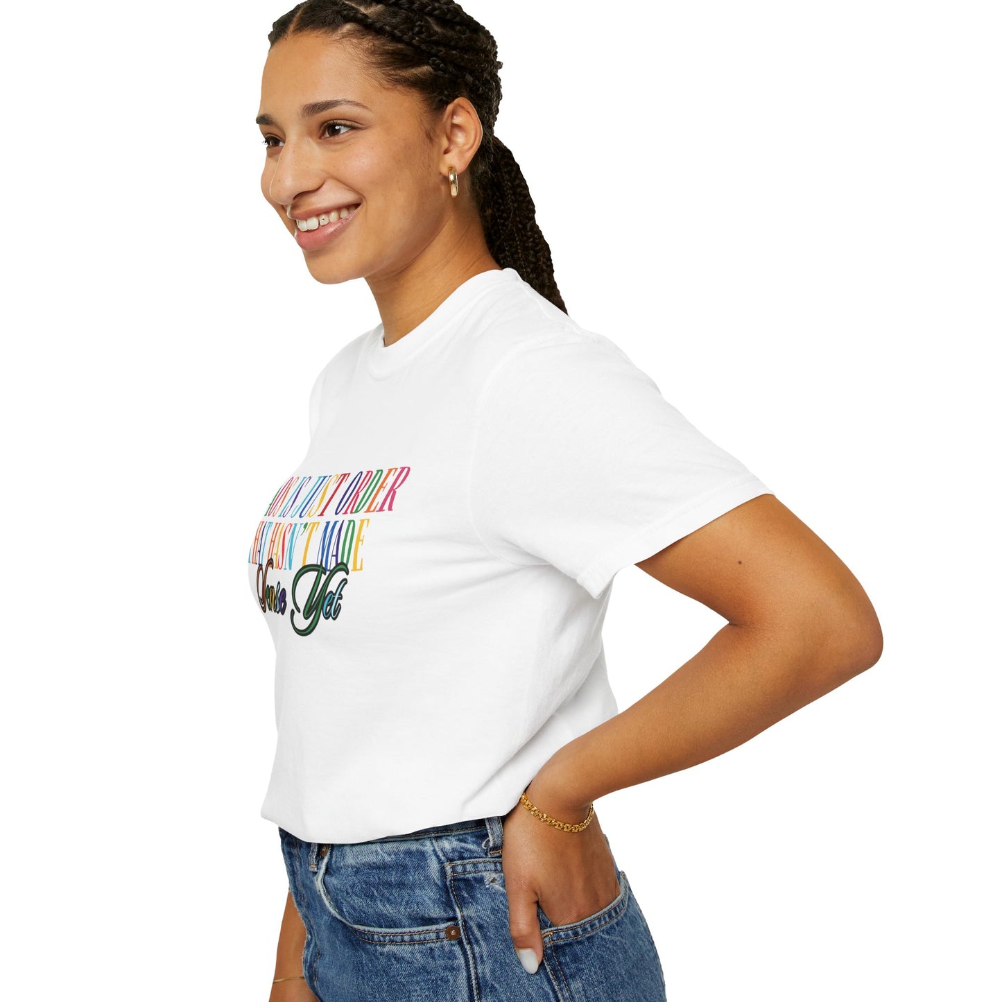 Colorful Chaos Quote T-Shirt, Inspirational Tee, Motivational Shirt, Gift for Friends, Self-Care Apparel, Casual Wear