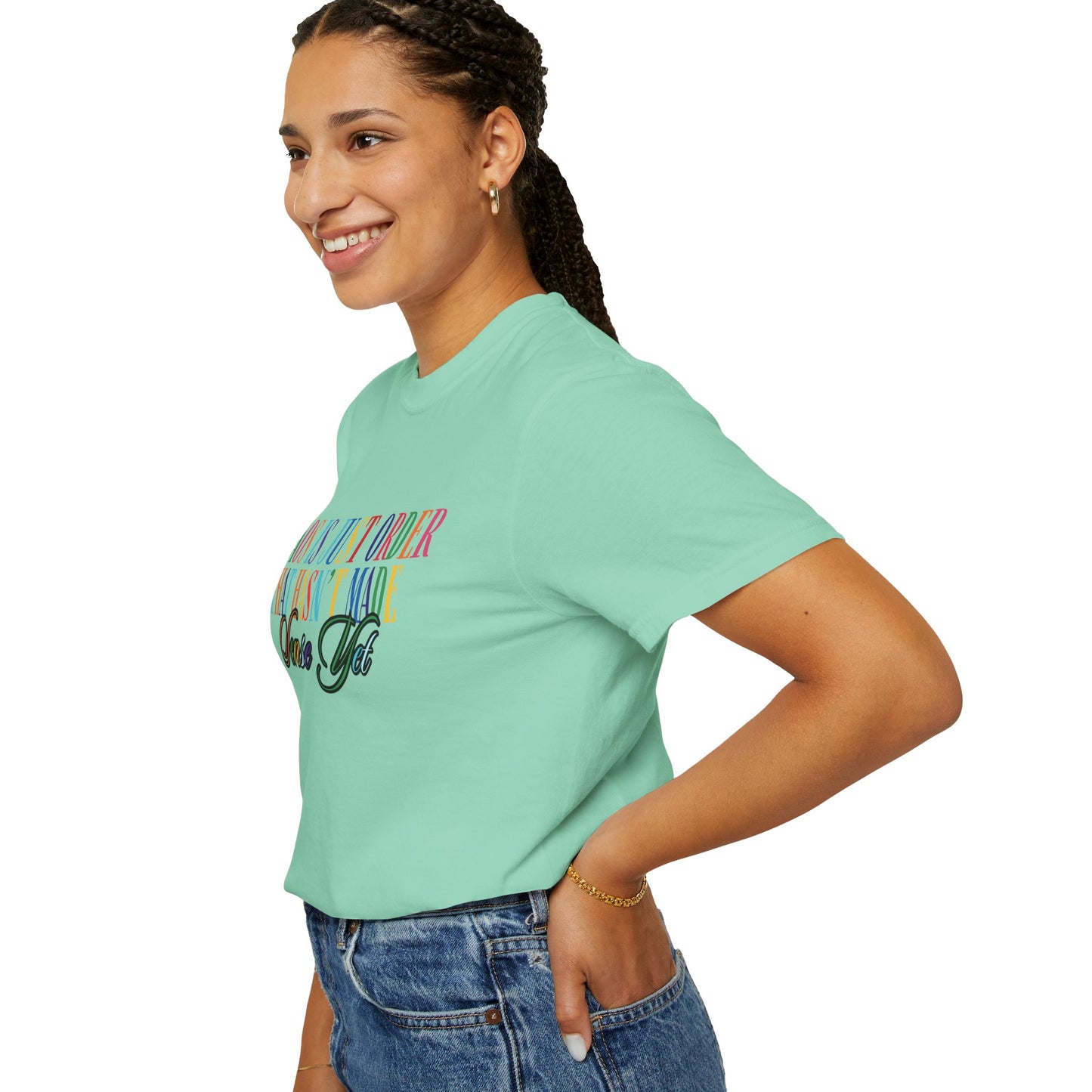 Colorful Chaos Quote T-Shirt, Inspirational Tee, Motivational Shirt, Gift for Friends, Self-Care Apparel, Casual Wear