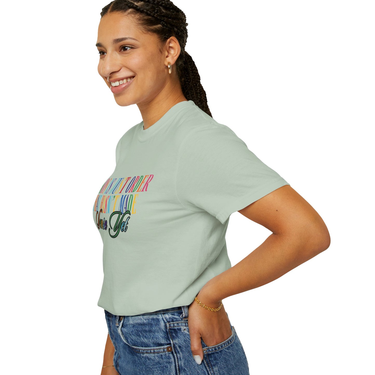 Colorful Chaos Quote T-Shirt, Inspirational Tee, Motivational Shirt, Gift for Friends, Self-Care Apparel, Casual Wear