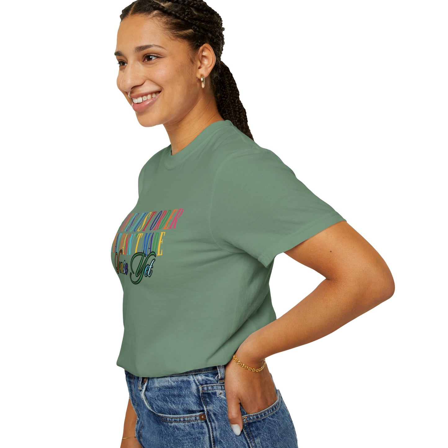 Colorful Chaos Quote T-Shirt, Inspirational Tee, Motivational Shirt, Gift for Friends, Self-Care Apparel, Casual Wear