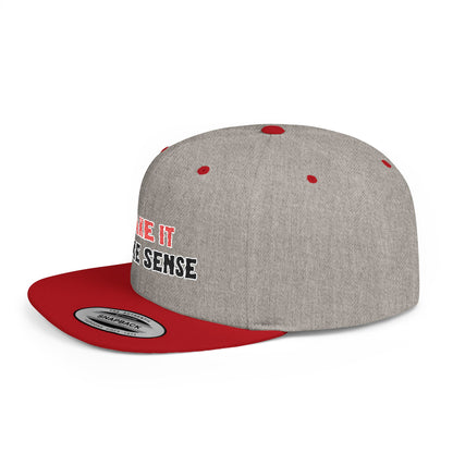 Stylish Flat Bill Snapback Hat