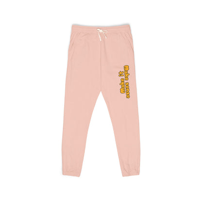 Cozy Garment-Dyed Fleece Sweatpants