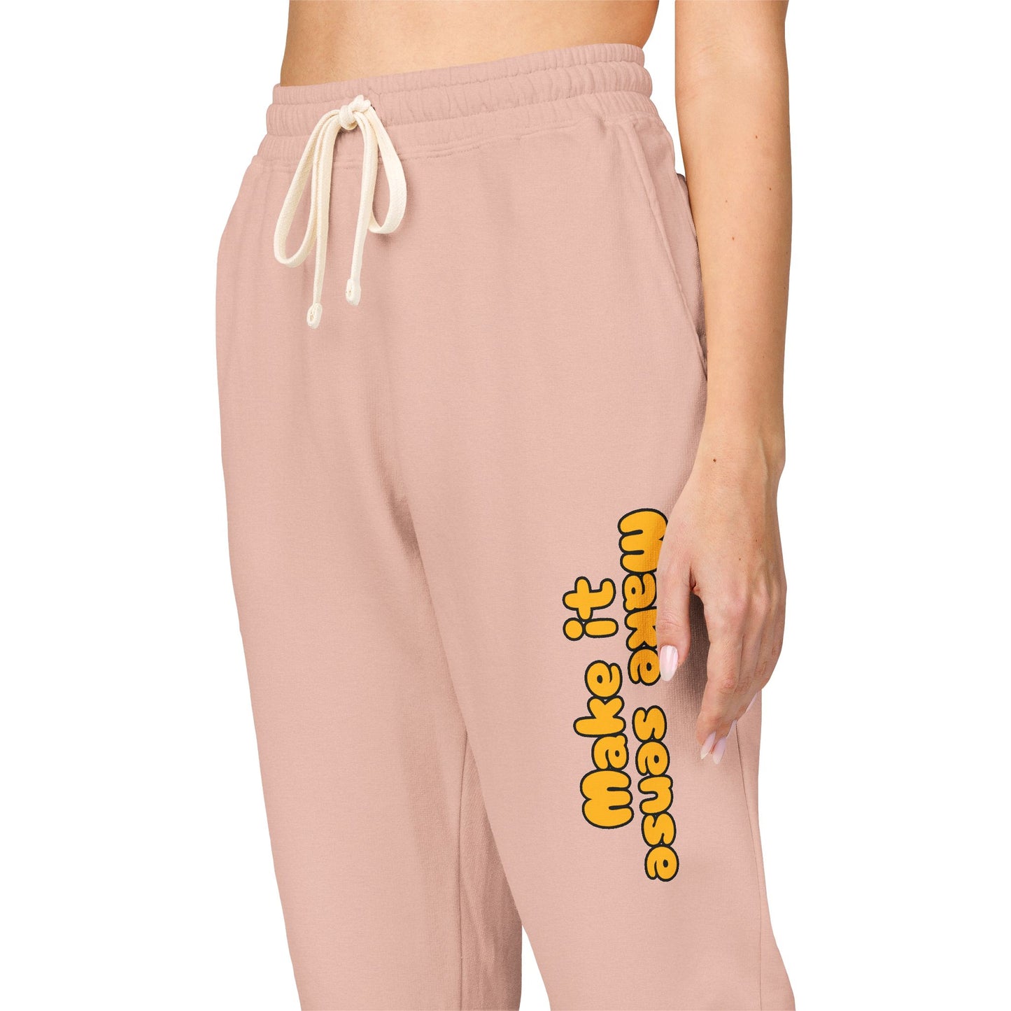 Cozy Garment-Dyed Fleece Sweatpants