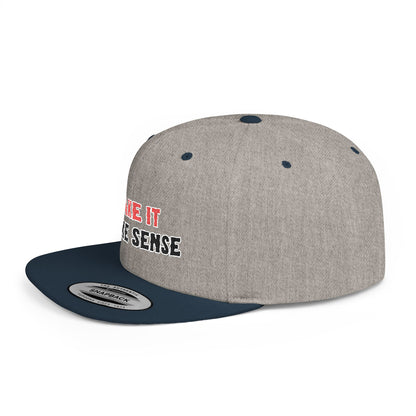 Stylish Flat Bill Snapback Hat