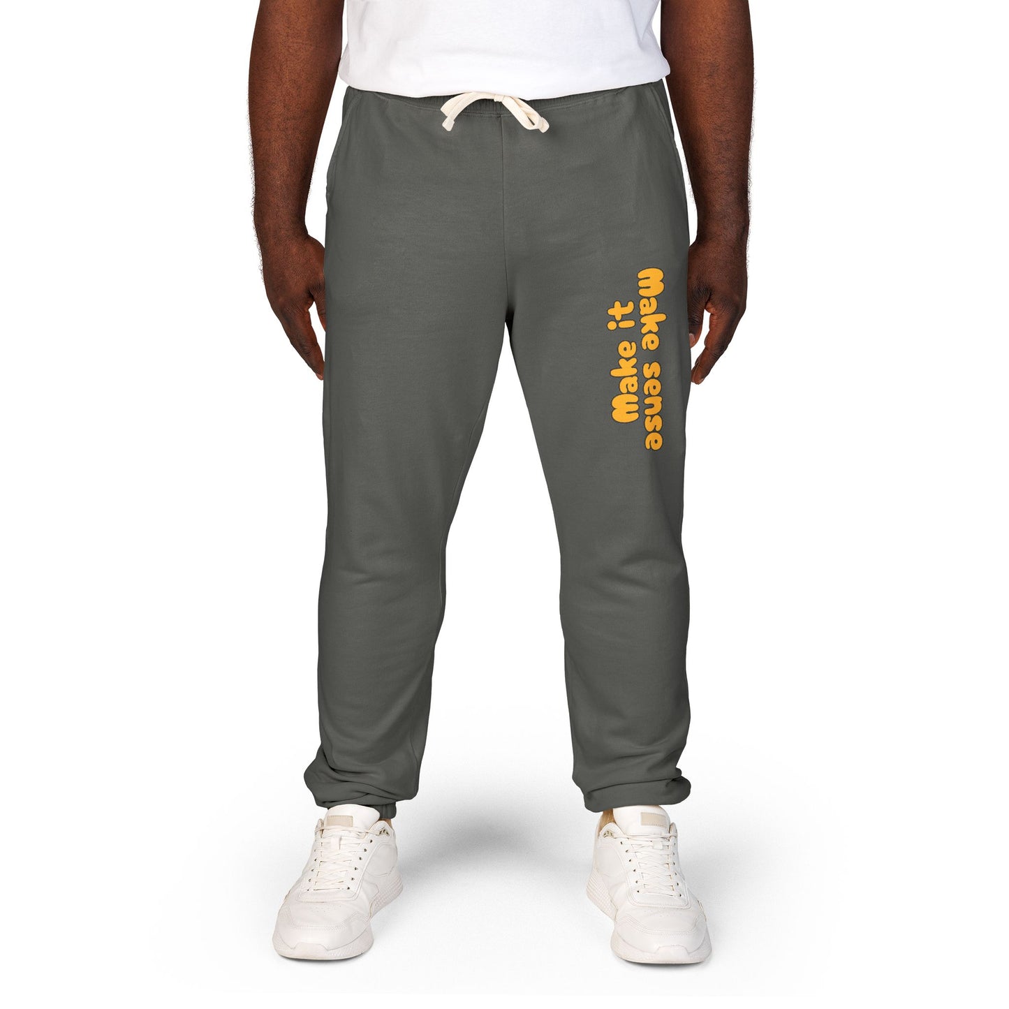 Cozy Garment-Dyed Fleece Sweatpants