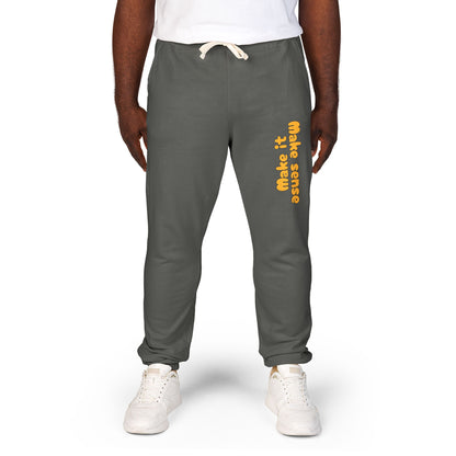 Cozy Garment-Dyed Fleece Sweatpants