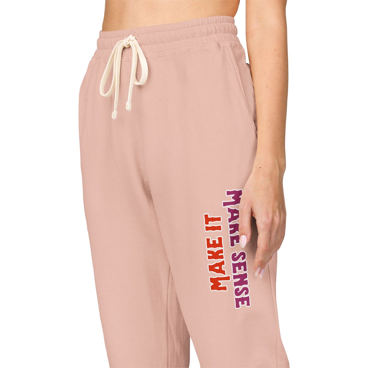 Cozy Garment-Dyed Make It Make Sense Fleece Sweatpants