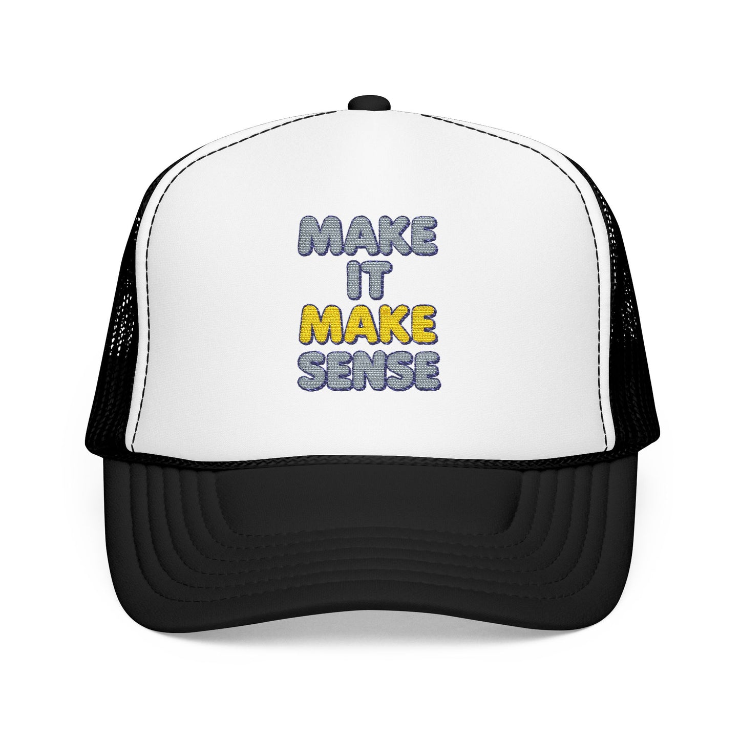 Embroidered Foam Trucker Hat