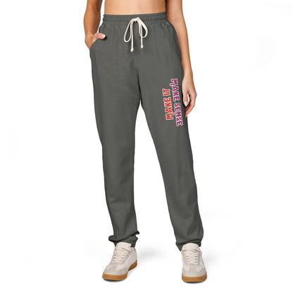 Cozy Garment-Dyed Make It Make Sense Fleece Sweatpants