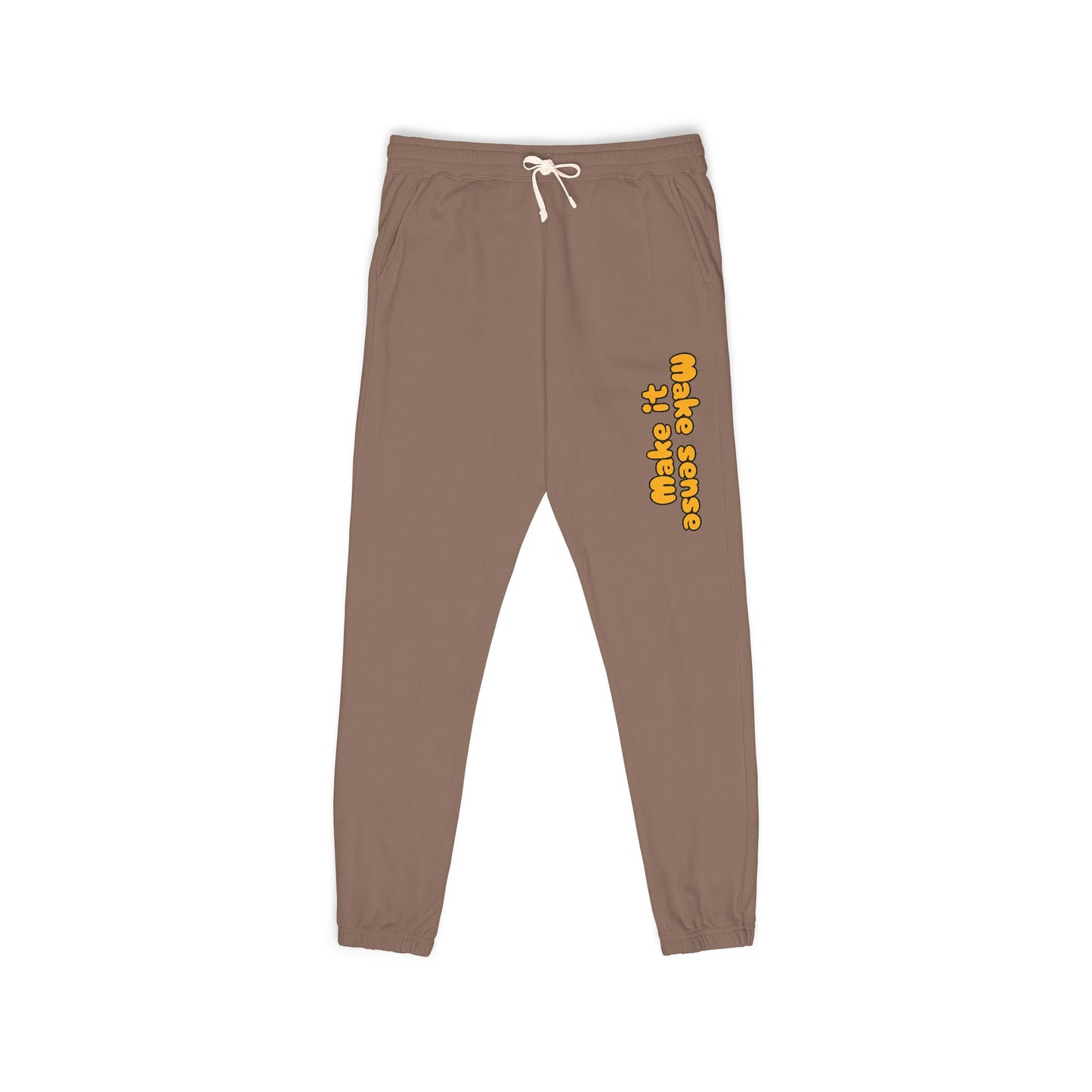 Cozy Garment-Dyed Fleece Sweatpants